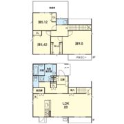 大津町引水戸建15号地の間取り画像