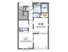 レオネクストプロキオンの間取り画像