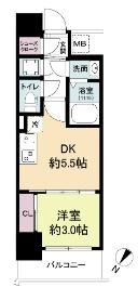 セレニテ神戸ミラクの間取り画像