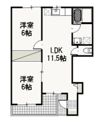 アドヴァンスSH Ⅱの間取り画像