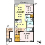 ラ・アルバの間取り画像