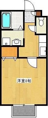 クロノス21御領Bの間取り画像