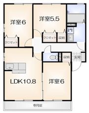 グランモア千代ヶ丸の間取り画像