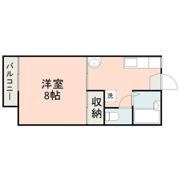 コーポ川原の間取り画像