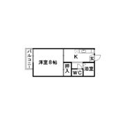 コーポ川原の間取り画像