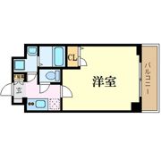 プレサンスOSAKA江坂の間取り画像