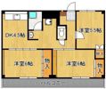 ビレッジハウス則松 3号棟の間取り画像