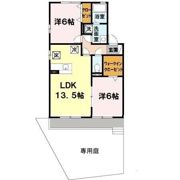 ロイヤルガーデン藤尾の間取り画像