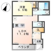 サンパレスの間取り画像