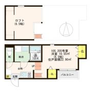 スクリーア箕輪の間取り画像
