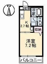 コーポアリメントの間取り画像