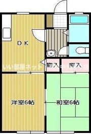 サンライフ中村の間取り画像
