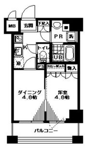日神デュオステージ馬車道の間取り画像