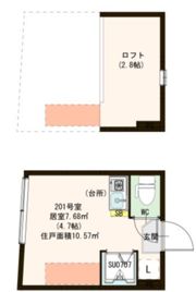 ハーモニーテラス北大塚の間取り画像