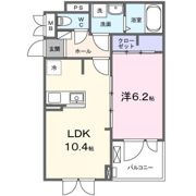 中央4丁目アパートの間取り画像