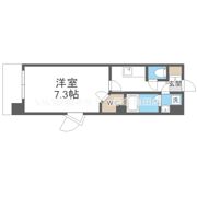 レジュールアッシュ江坂の間取り画像