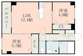ハイムセラウエストの間取り画像