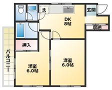 木本マンションの間取り画像