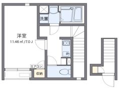 クレイノエスペランサ Nの間取り画像