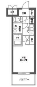CASSIA高井田SouthCourtの間取り画像