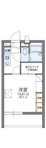 レオパレスソワ メゾンⅢの間取り画像