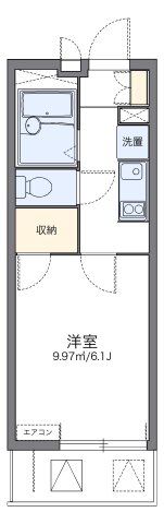 レオパレスオリエンタルの間取り画像