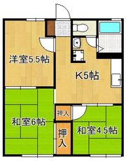 タウニィ熊西の間取り画像