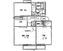 サンガーデン田中 Aの間取り画像