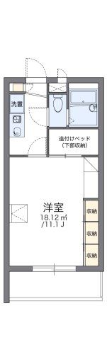 レオパレスセンチュリーの間取り画像
