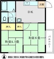 サンハイツの間取り画像