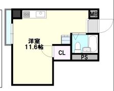ハイライフ蛍池の間取り画像
