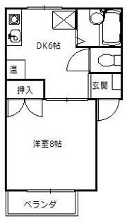 コーポアネシスの間取り画像