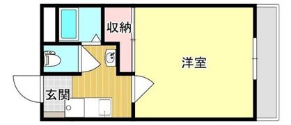 エスポワール旭東の間取り画像