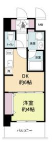 Metrosa京町堀の間取り画像