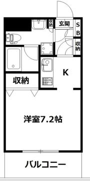 フレグランス保土ケ谷の間取り画像