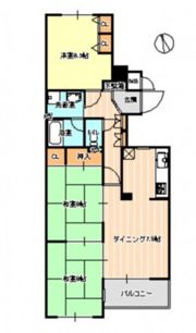サーパス舟入南の間取り画像