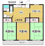 大沢ハイムの間取り画像