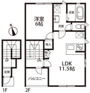 プリムローズの間取り画像