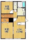 グレイス上の原の間取り画像