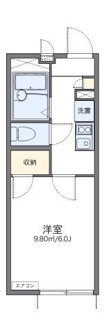レオパレスハマメリスの間取り画像