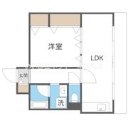 ライフ北梅田の間取り画像