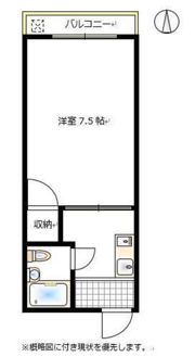 プレアール東古松の間取り画像