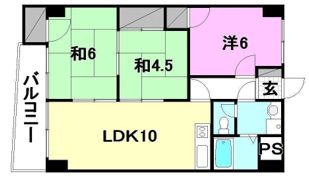 オックスフォードサーカス カメリアの間取り画像