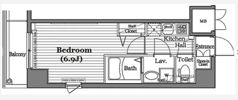 ガーラ・シティ日本橋茅場町の間取り画像