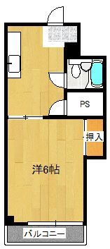 フラワーマンションの間取り画像