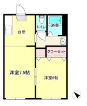 ベルテック武蔵野台A棟の間取り画像