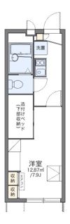 レオパレス梅花の間取り画像