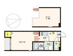 ルミナス岸部中の間取り画像