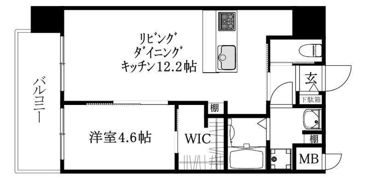 Credo in te 西垣生の間取り画像