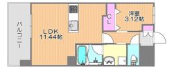 Square Garden NISHISHIMADAの間取り画像